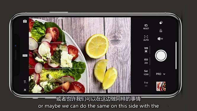 iPhone 美食摄影-掌握美食摄影造型-构图和编辑艺术-21节课-中英字幕-万力资源网_专注分享网络赚钱副业项目-创业项目分享