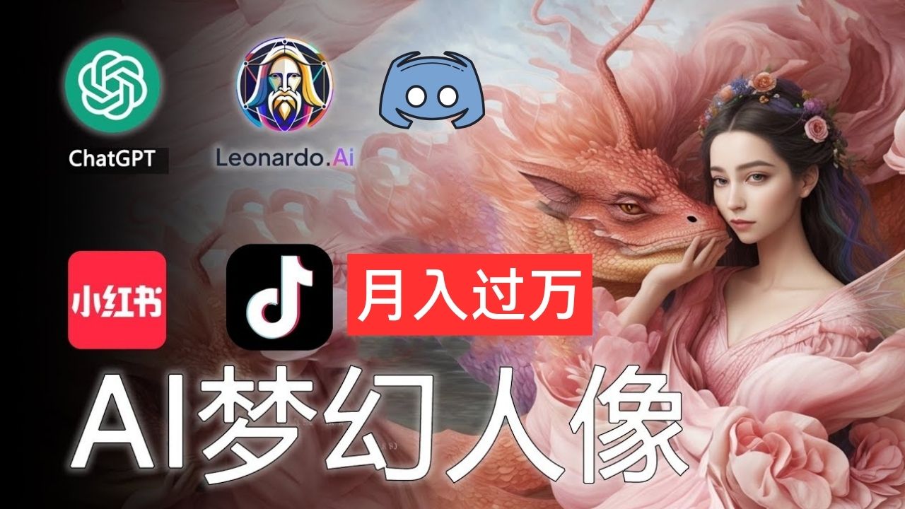 （11575期）AI摄影梦幻人像：零基础也能月入过万的秘密-万力资源网_专注分享网络赚钱副业项目-创业项目分享